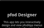 Interaktives Design und Code-Generierung der angepassten Android Menüs für Arduino--keine Android Programmierung erforderlich