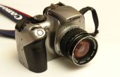 Canon EOS 300D Hack Fokus mit allen Objektiven, dauerhaft zu bestätigen. 
