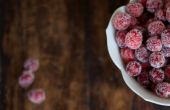 Funkelnde Cranberries Rezept