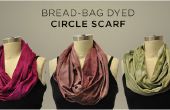 Brot-Tasche gefärbt Circle Schal