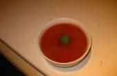 Tomaten-Basilikum-Suppe