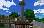 Wie erstelle ich einen Glitch-Aufzug in Minecraft Pe! 