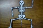 DIY HALLOWEEN Skelett