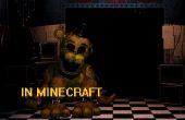 Wie goldene Freddy Kopf/der Tod des lila Kerl in Minecraft baut man