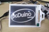 E-Paper-Schild auf PcDuino