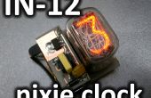 IN-12 nixie clock