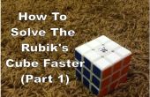 Wie lösen des Rubiks Cube schneller (Teil 1)