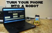 Verwandeln Sie Ihr Handy in einen Roboter