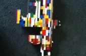 Volle Größe Lego Gewehr mit Mini arbeiten Armbrust