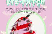 Halloween-so geht's: Erstellen Sie Ihre ganz eigene Süßigkeiten Augenklappe mit Ecken und Kanten: 3