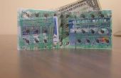 Geldbörse aus einer Computer-Tastatur gemacht