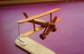 Einfaches Holz Flugzeug