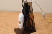 Billige USB-Mikroskop nützlicher macht Fokussierung Stand