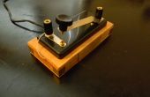 Locusograph, A Steampunk Telegraph Key Maus Mod