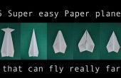 5 SUPER einfache Papierflieger fliegen