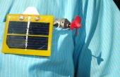 Einfach solar powered Pocket u-Boot mit Tiefenanschlag. 