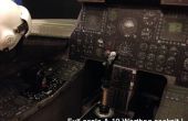 A-10 Jet-Flugzeugen aus Pappe Cockpit Replikat