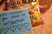 Candy-Geschenk mit einer "Süßen" Wortspiel! : D