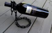 "Floating" Kette Wine Bottle Holder
