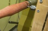 Router-Jig für Flöten auf Holz Drehbank