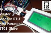 Arduino Modbus Master RTU und HMI GT01 Panasonic