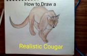 Gewusst wie: zeichnen und Farbe ein Cougar