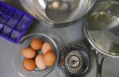 Hart kochen mit Dampf Eiern