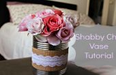 Shabby Chic Vase Tutorial