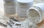 Lavendel-Meer-Salz-Peeling