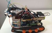 Johnny5 Arduino Roboter DfRobotshop Rover mit Fernbedienung HTML-Schnittstelle