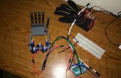 Handschuh gesteuert Roboterhand - billige und einfache Version