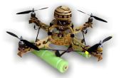Hölzerne Fernbedienung Quadrocopter Build