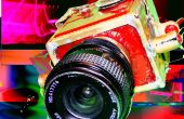 Shiney Messing Kamera standard m42-Objektive auf posh Mittelformat-Film verwenden zu bauen! 