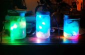 Programmierbare LED Firefly Jar