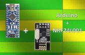 Drahtlose Fernbedienung mit 2,4 Ghz NRF24L01: einfaches Tutorial mit der NRF24L01 & Arduino