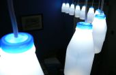 Adressierbare Milchflaschen (LED-Beleuchtung + Arduino)