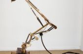 Steampunk Floating Arm Tischlampe