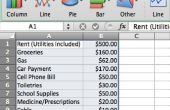 Erstellen eines College-Budgets in Microsoft Excel