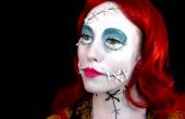 Sally die Ragdoll (Nightmare Before Christmas) Make-up Tutorial