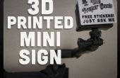 3D gedruckte GoPro Typ Zeichen