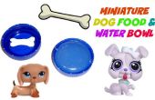 Miniatur-Hund und Wassernapf