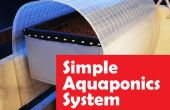 Einfach Aquaponics System Flut und Abfluß