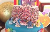 Zweistufige Rainbow mein kleines Pony-Kuchen