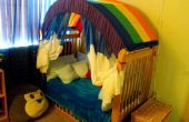 Eine Rainbow-Überdachung für Ihr Kinderzimmer zu machen