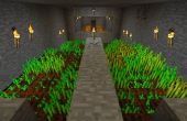 Halbautomatische Farm für Minecraft. 