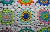 Crochet Sunburst Granny Square