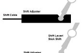 Festsetzung einer GM-Shift-Einsteller für Saturn VUE