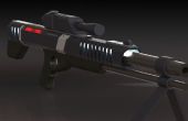Replik M-98 schwarze Witwe aus der Mass Effect Serie
