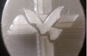 Ornament - Kreuz mit Taube
