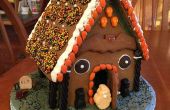 Geisterhafte Gingerbread Cabin